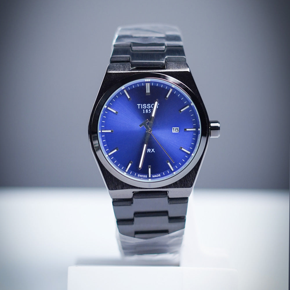 Tissot 1853 PRX – Stainless Steel Watch with Blue Dial | Swiss Precision